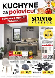Sconto nábytok leták  s platnosťou 26. 8. - 22. 9. 2026 
